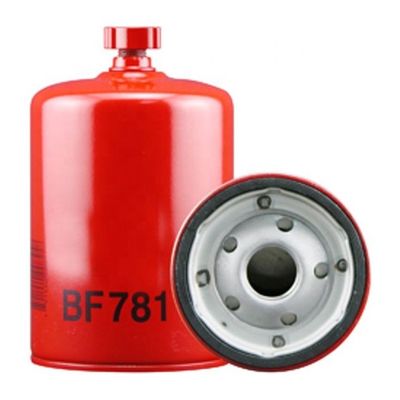 Hydwell fournit des pièces de pièces d'excavatrice Filtre à carburant BF781 25011285 avec papier filtre et fer