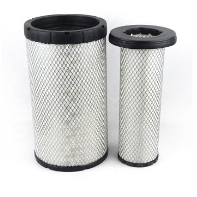 Élément de filtre à air à cartouche 334/Y2810 pour les performances des compacteurs de camions et de pelles