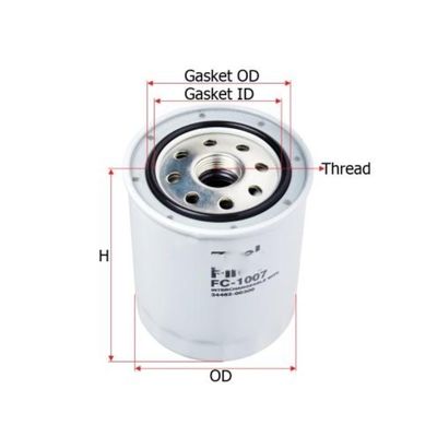 Filtre à carburant P502143 1032901 AT212081 6050134 249999037 95394 65125155006 pour les pièces de moteur de camions