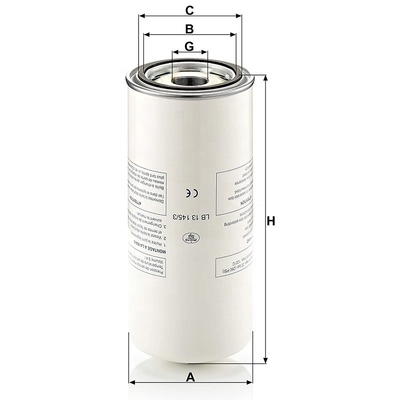Filtre de séparateur d'air et d'huile à charge rotative LB13145/3