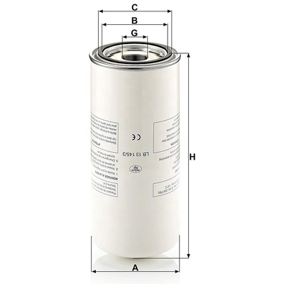 Filtre de séparateur d'air et d'huile pour compresseur