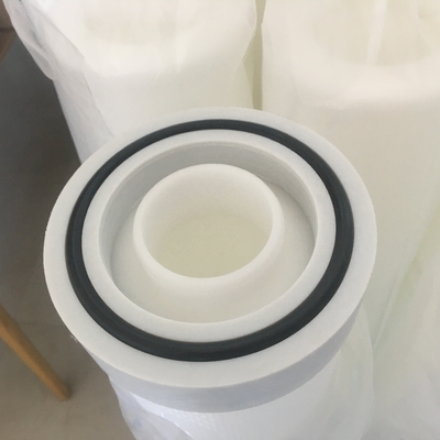 0.1 Cartouche de filtre liquide plissé à membrane de micron PES pour la filtration dans l'industrie alimentaire