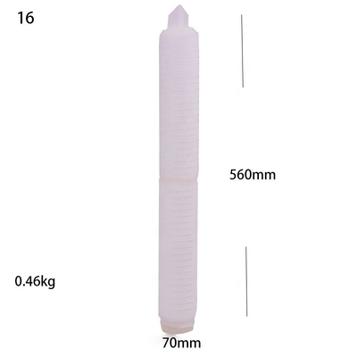 Hydwell Industrial 20 40 60 pouces cartouche de filtre PP pour usine d'eau avec taille personnalisée