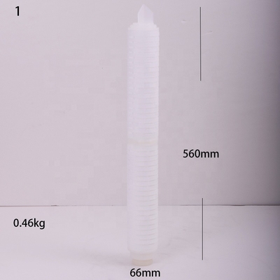 Hydwell Industrial 20 40 60 pouces cartouche de filtre PP pour usine d'eau avec taille personnalisée