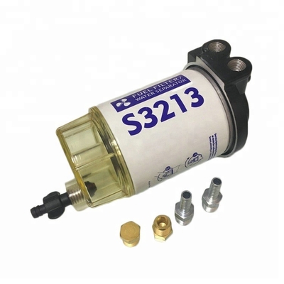 Soutien en ligne 3/8&quot; filtre à carburant séparateur d'eau de carburant S3213 Pour 35604941