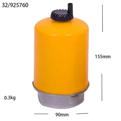 Separateur d'eau pour filtre à carburant diesel 32/925760 pour excavatrice 3cx 4cx Modèles applicables