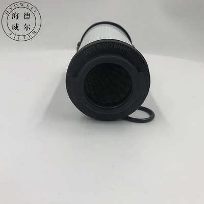 Cartouche de filtre à huile hydraulique en fibre d'acier inoxydable 0075R010BN4HC 0075R020BN4HC