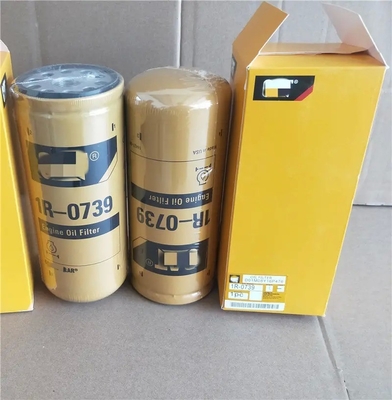 Filtre à huile universel 1R-0739 1R0739 pour pièces détachées de moteurs de pelleteuses Caterpillar