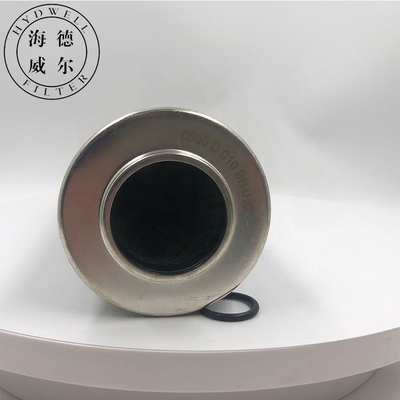 Efficacité 99,9% 0500D010BN4HC 0500D020BN4HC Remplacement d'élément de filtre à huile hydraulique