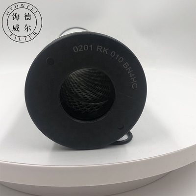Efficacité du système hydraulique 99,9% Filtre à huile d'approvisionnement 0201RK010BN4HC 0201RK020BN4HC