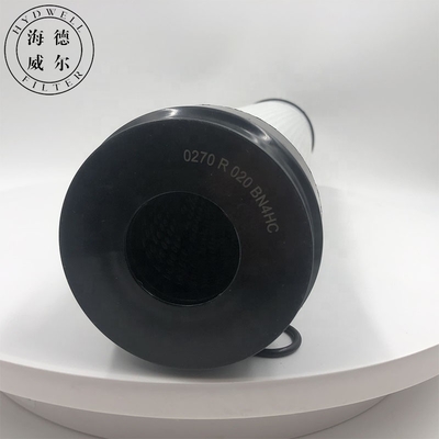 Efficacité 99,9% Éléments filtrants pour le filtre à huile hydraulique 0270R010BN4HC 0270R020BN4HC