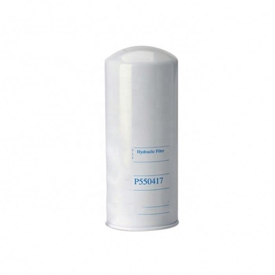 Numéro de pièce P550417 Filtre à huile hydraulique à rotation blanc pour pièces de moteur hydraulique