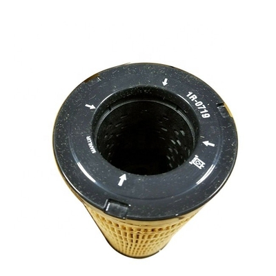 1R0719 Filtre hydraulique Filtre à huile Taille standard pour pièces de machines lourdes