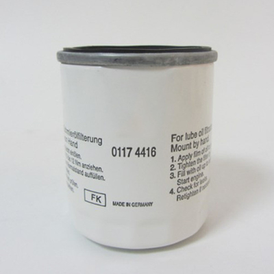 Hydwell 01174416 Pièces de moteur de camions Élément de filtre à huile pour l'entretien de la pelle