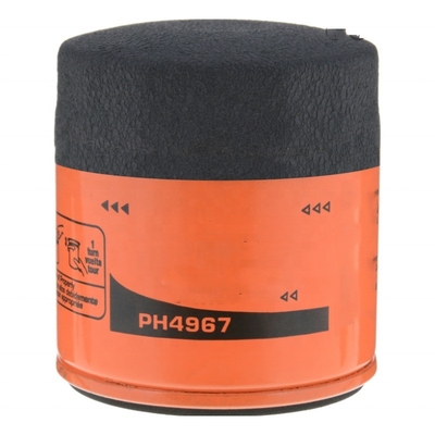 Filtre à huile pour automobile Honeywell PH4967 avec numéro d'étiquette d'origine 92065 et pièces de carburant pour camions lourds
