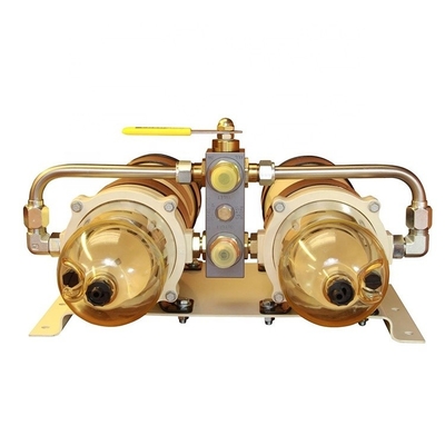 Assemblage de filtre de séparateur d'eau pour turbine diesel mobile 751000FHX 10 microns Duplex