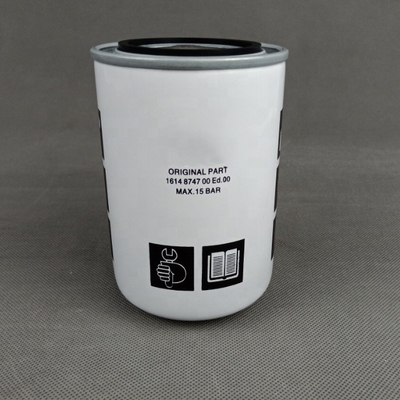 1614874700 Pièces détachées de filtre à huile de lubrification pour compresseur d'air à vis