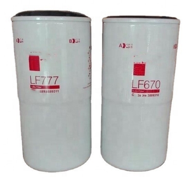 Filtre à huile de lubrification LF670 pour moteur de générateur de Cummins NT855