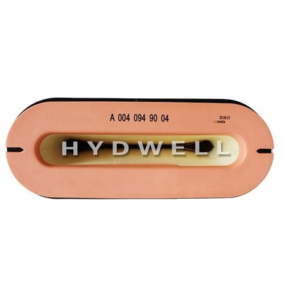 Hydwell A0040949004 Élément de filtre à air en verre filberg pour moteur diesel de camion
