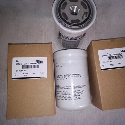 Élément hydraulique de filtre à huile 254686A2 pour tracteurs de machines agricoles