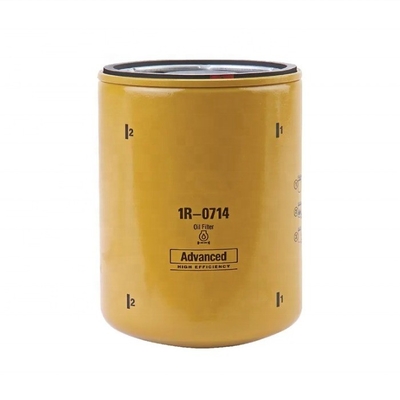 Éléments de filtrage de lubrifiants pour 1R0714 Filtre à huile de moteur diesel pour excavatrice à haut rendement