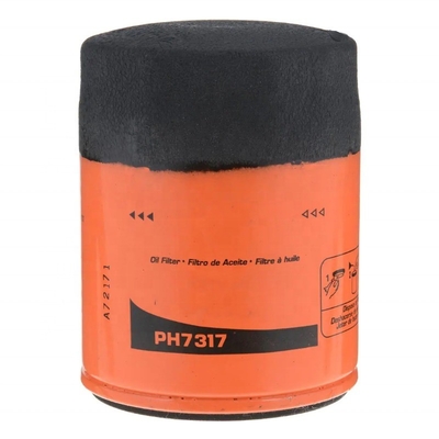 UD Honeywell PH7317 Filtre à huile de lubrifiant article chaud avec du papier de fibre de verre de bonne qualité et de fer