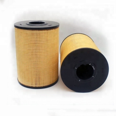 1R0726 Pièces de moteur de camion L'élément de filtre à huile de lubrifiant LF557500 avec papier filtre et fer