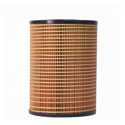 1R0726 Pièces de moteur de camion L'élément de filtre à huile de lubrifiant LF557500 avec papier filtre et fer