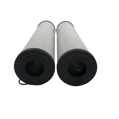 Filtre hydraulique d'huile pour moteurs de tracteurs Parties 0251RK010BN4H1RC Matériau en fibres de verre