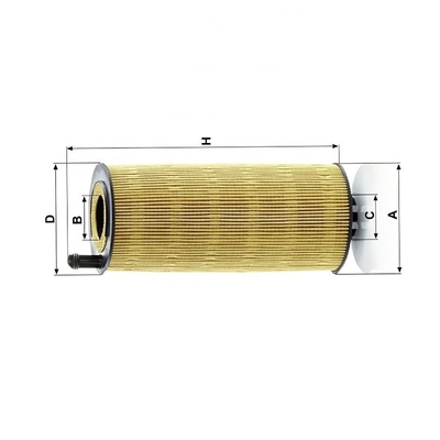 4701800109 LF17548 Filtre à lubrifiants pour moteur de camion