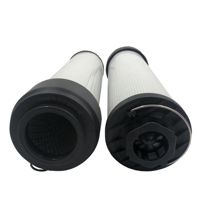 Précision de filtration de support en ligne 1-100 microns élément de filtre hydraulique 0980r020bn4hc