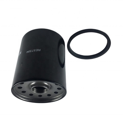 Filtre à lubrifiant hydraulique à flux complet 129*129*171 pour RE57394 LF3567 H215W W1254x P558329