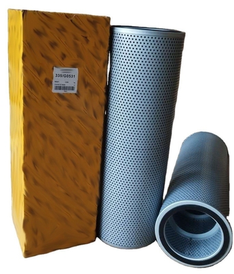 Matériau du papier en fibre de verre P550702 PT8380 91803 159274A1 84273710 Filtre à huile hydraulique