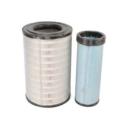 Modèle de camion Élément de filtre à air de camion P958209 P958208 pour 3754302 Partie moteur de pelle