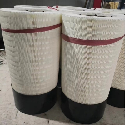 N° OE PU2750 PU2751 Élément de filtre à air de 208*412 mm pour pièces de moteur de tracteur à excavatrice