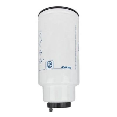 Hydwell fournit des pièces de moteur de camion Filtre à carburant 4587259 avec fer et papier filtre