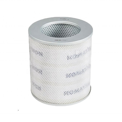 208-60-71123 208-60-71121 208-60-71120 Filtre hydraulique avec papier en fibre de verre de fer