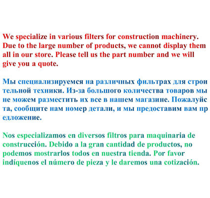 Élément de filtre à carburant OE NO. RE533910 P576926 WFS105056 DZ112918 pour pièces de moteurs de camions