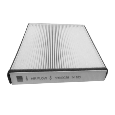 56640029 Filtre à air de cabine pour camions à moteur diesel équipé de papier filtre