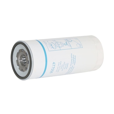 Filtre à huile de lubrifiant en papier de filtrage en fer 477556 pour pièces de moteurs de camions-tracteurs