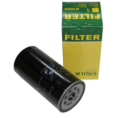 Filtre à lubrifiant à rotation pour moteurs diesel de tracteur W1170/5 P502596 AT277119 7381111 0011990