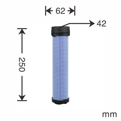N° OE P822858 Filtre à air pour excavatrice P954603 P822769 P822858 pour réparation et maintenance