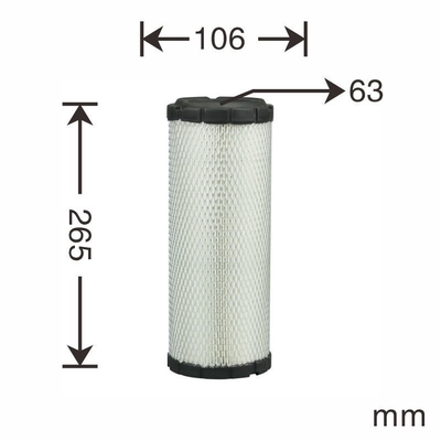 N° OE P822858 Filtre à air pour excavatrice P954603 P822769 P822858 pour réparation et maintenance