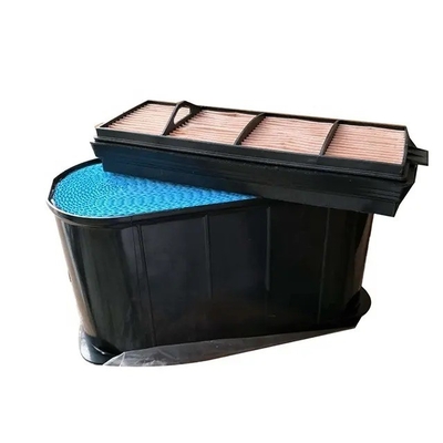 Élément de filtre à air de nid d'abeille pour tracteur AL215053 AL215054 P789375 AL207629 avec conception