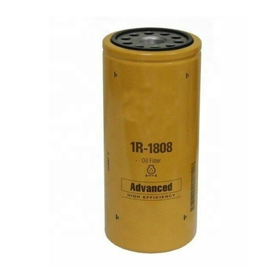 Filtre en fer papier moteur Diesel pièces lubrifiant filtre à huile 1R-1808 P551808 504594D1 4587260 85114070