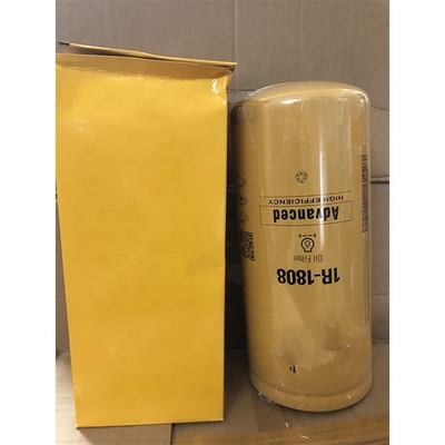 Filtre en fer papier moteur Diesel pièces lubrifiant filtre à huile 1R-1808 P551808 504594D1 4587260 85114070