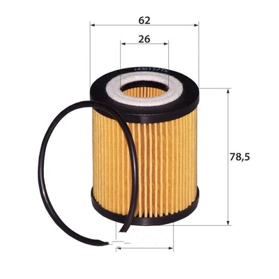 Parties de moteurs diesel pour tracteurs, excavatrices et autres moteurs HU6111X E610HD38 91922426 SO7093 Filtre à huile de lubrifiant
