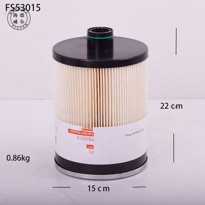 Filtre de séparateur d'eau de carburant P553015 68001 803418928 SN 40755 pour excavatrice Nom de la pièce