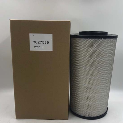 Filtre à air en fibre de verre 3827589 pour chariots de fouilleurs