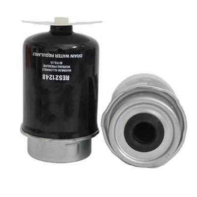 Filtre à feuilles de filtrage en fer, filtre de séparateur d'eau et de carburant pour le système de carburant diesel RE521248 P551434